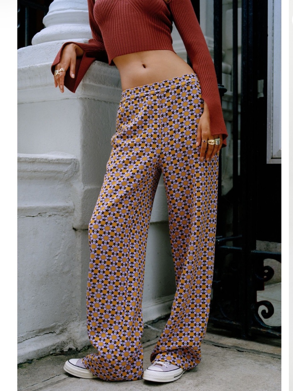 Urban Outfitters Collette Pull On Trousers
